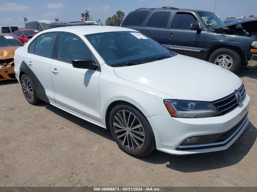 2017 Volkswagen Jetta 1.8T Sport VIN: 3VWD17AJ3HM354048 Lot: 39466673