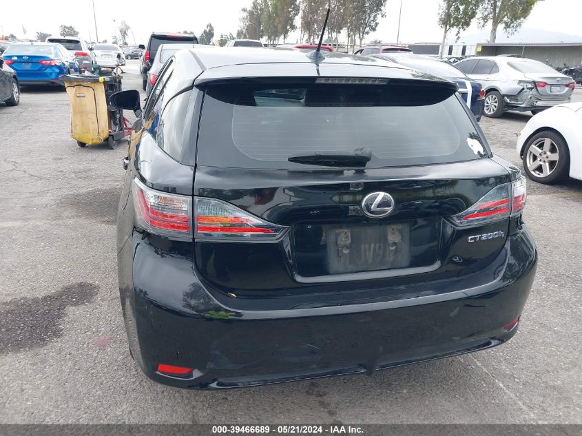 2012 Lexus Ct 200H Premium VIN: JTHKD5BH8C2088168 Lot: 39466689