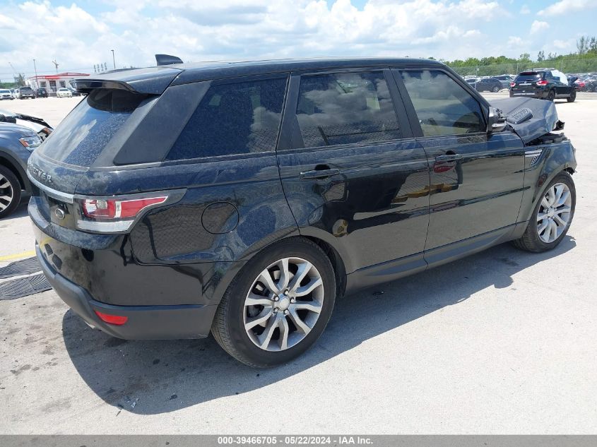 2017 Land Rover Range Rover Sport 3.0L V6 Supercharged Hse VIN: SALWR2FV9HA682812 Lot: 39466705