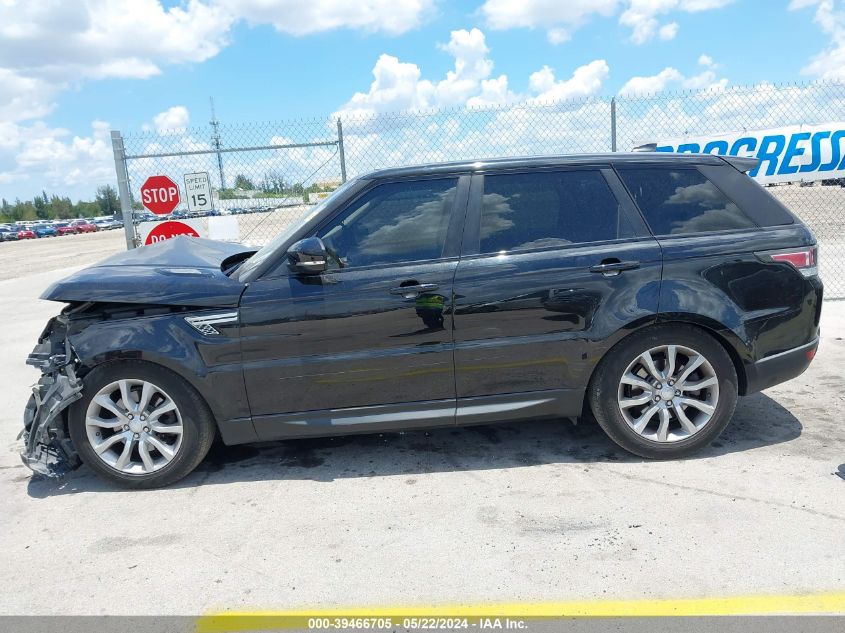 2017 Land Rover Range Rover Sport 3.0L V6 Supercharged Hse VIN: SALWR2FV9HA682812 Lot: 39466705