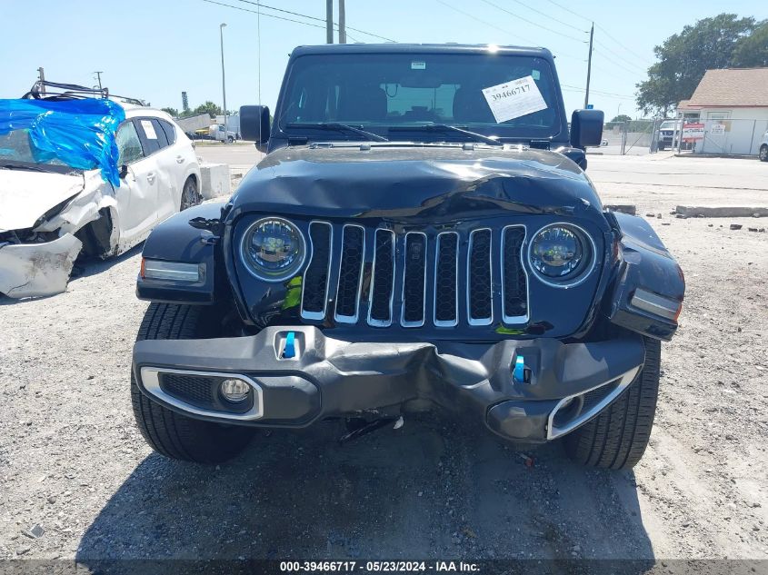 2023 Jeep Wrangler 4Xe Sahara 4X4 VIN: 1C4JJXP65PW526619 Lot: 39466717