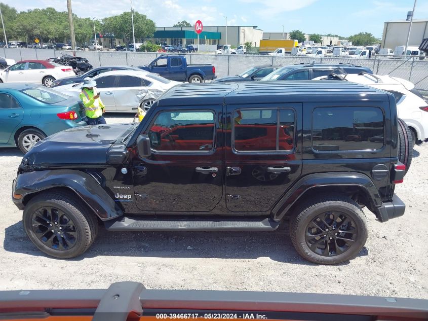 2023 Jeep Wrangler 4Xe Sahara 4X4 VIN: 1C4JJXP65PW526619 Lot: 39466717