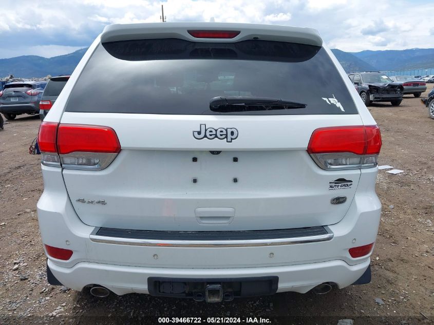 2014 Jeep Grand Cherokee Overland VIN: 1C4RJFCG0EC376655 Lot: 39466722