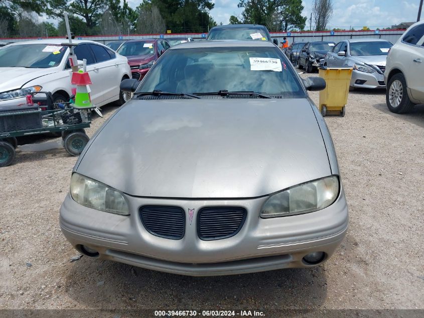 1998 Pontiac Grand Am Se VIN: 1G2NE12T7WC736868 Lot: 39466730