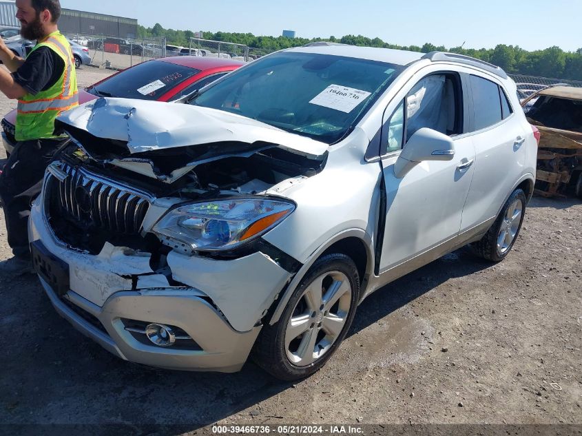 2015 Buick Encore Leather VIN: KL4CJCSB2FB157322 Lot: 39466736