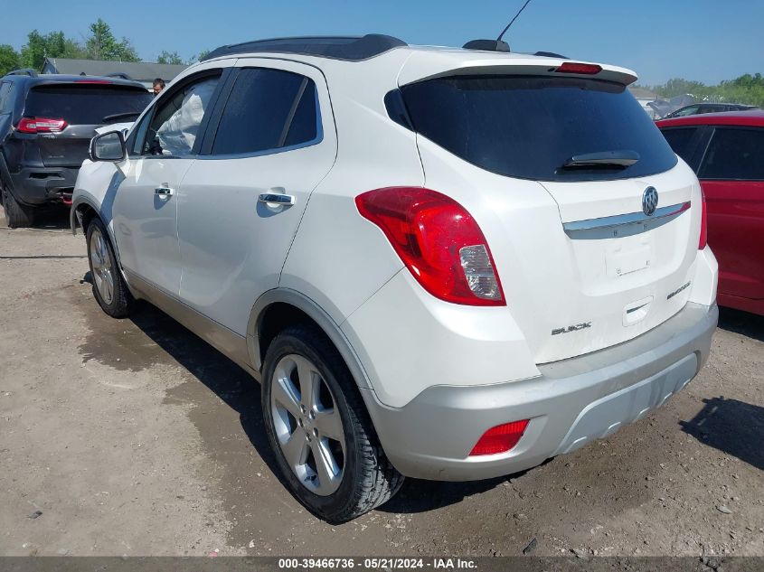 2015 Buick Encore Leather VIN: KL4CJCSB2FB157322 Lot: 39466736