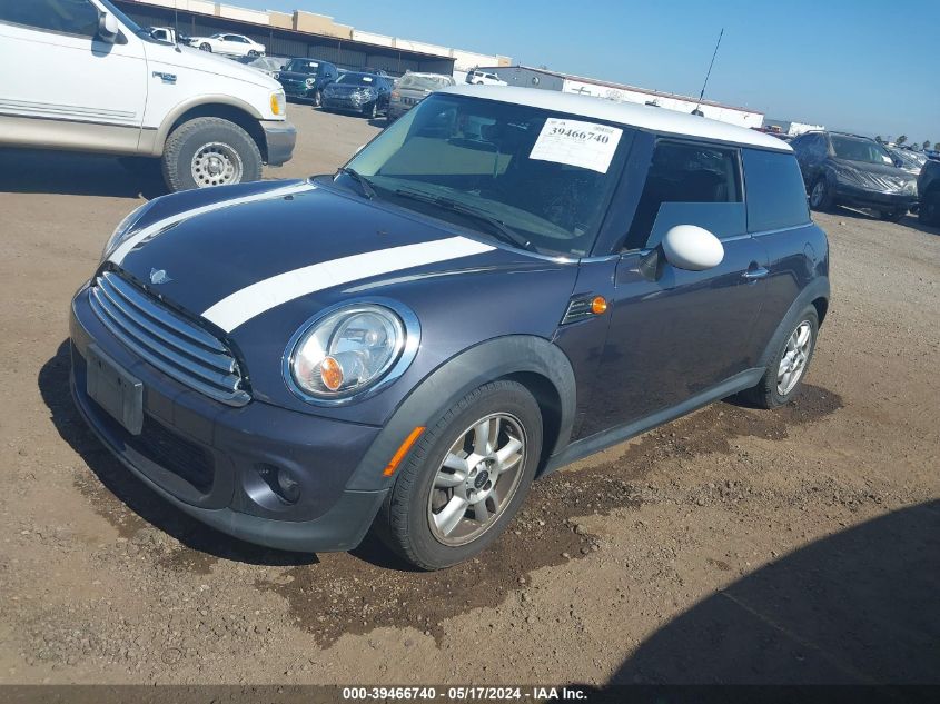 2013 Mini Hardtop Cooper VIN: WMWSU3C53DT691340 Lot: 39466740