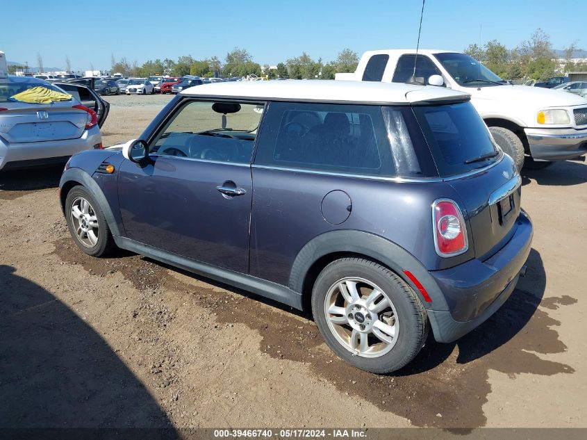 2013 Mini Hardtop Cooper VIN: WMWSU3C53DT691340 Lot: 39466740