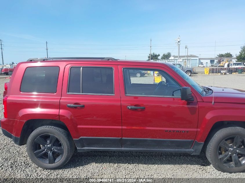 2014 Jeep Patriot Altitude VIN: 1C4NJPBA1ED694635 Lot: 39466741