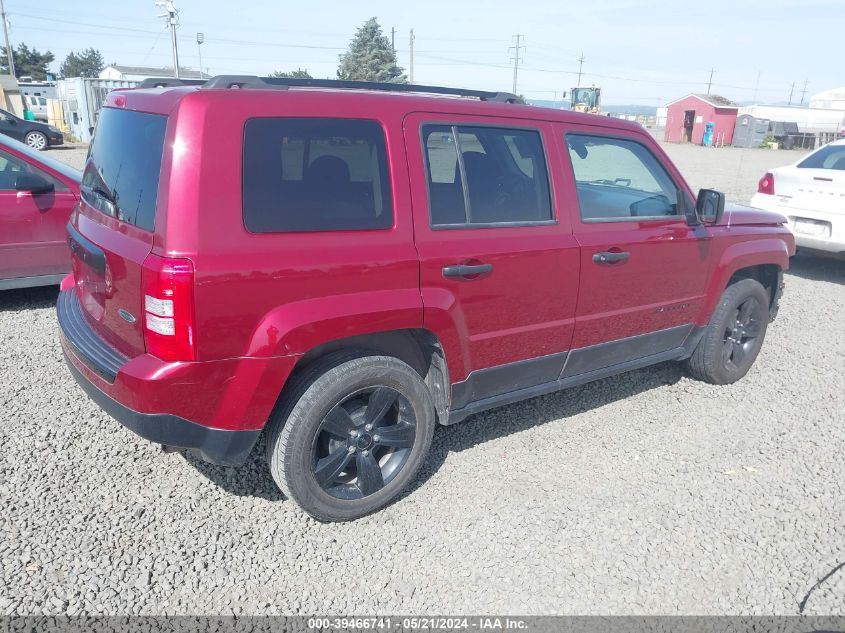 2014 Jeep Patriot Altitude VIN: 1C4NJPBA1ED694635 Lot: 39466741