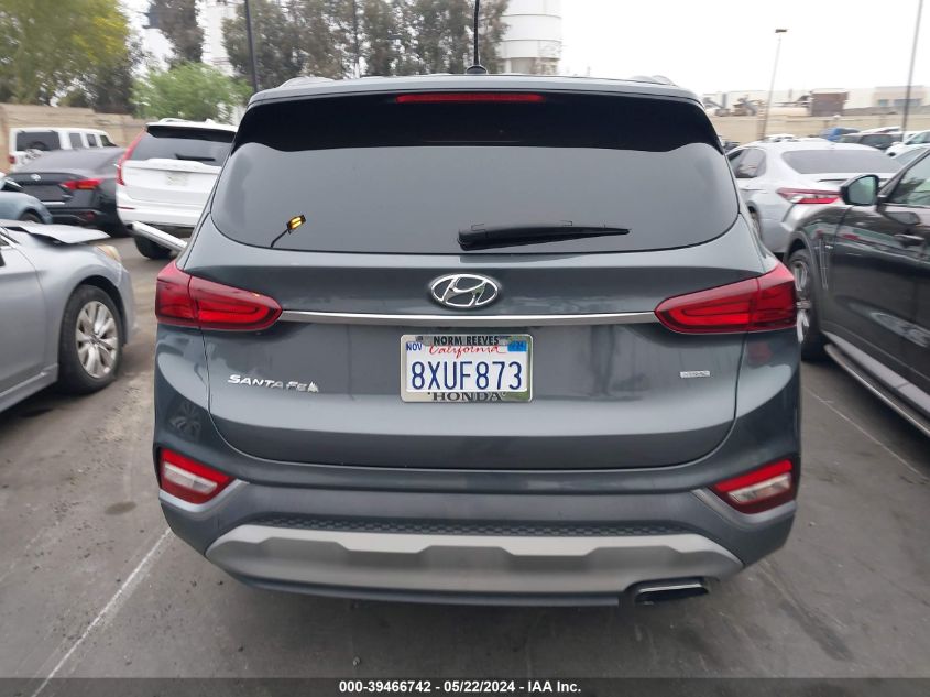 2020 Hyundai Santa Fe Se VIN: 5NMS2CAD1LH215638 Lot: 39466742