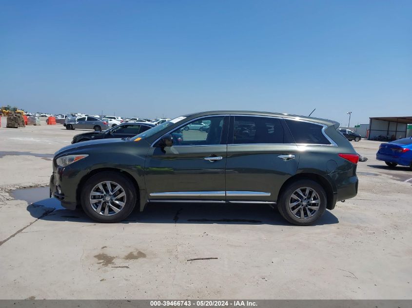 2013 Infiniti Jx35 VIN: 5N1AL0MM3DC328165 Lot: 39466743