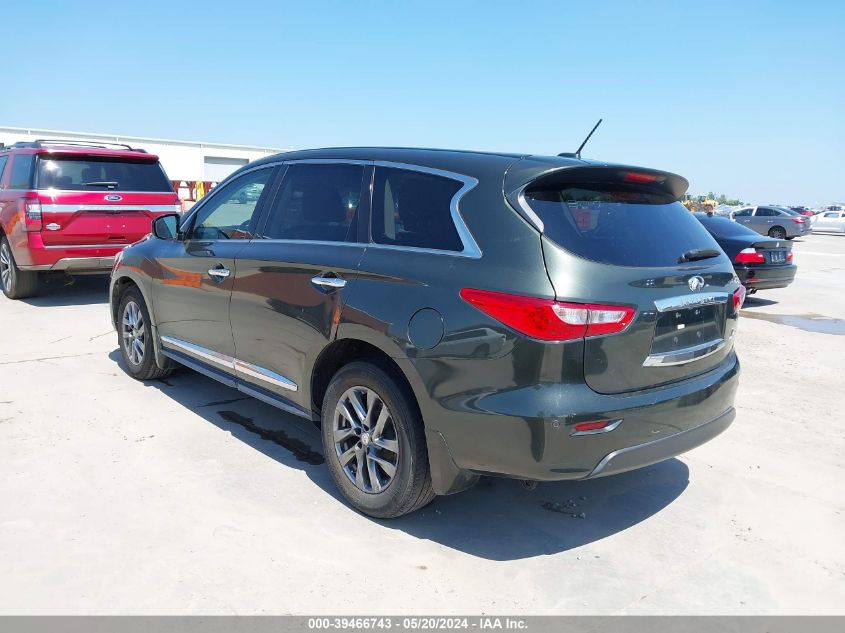 2013 Infiniti Jx35 VIN: 5N1AL0MM3DC328165 Lot: 39466743