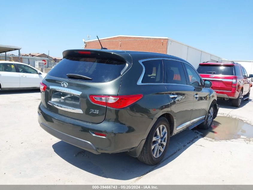 2013 Infiniti Jx35 VIN: 5N1AL0MM3DC328165 Lot: 39466743