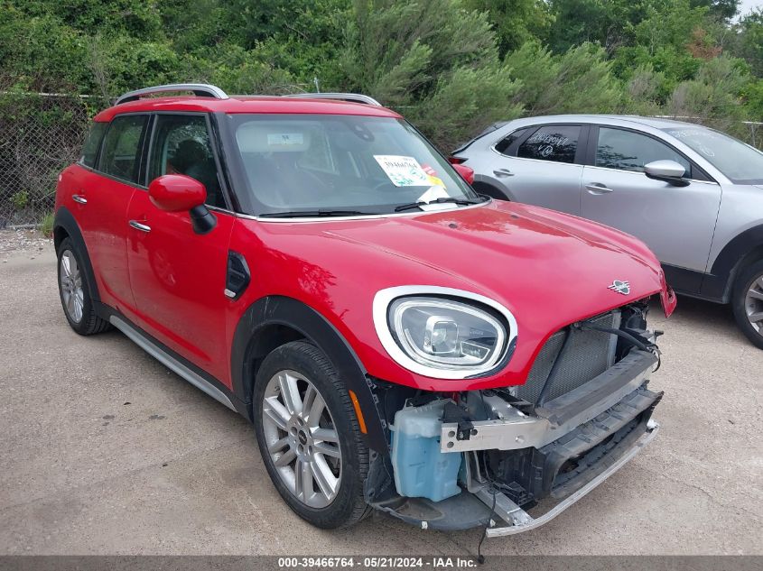 2022 Mini Cooper Countryman VIN: WMZ23BR06N3N61260 Lot: 39466764