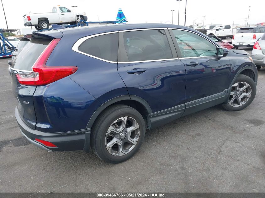 2019 HONDA CR-V EXL - 5J6RW2H89KA011582