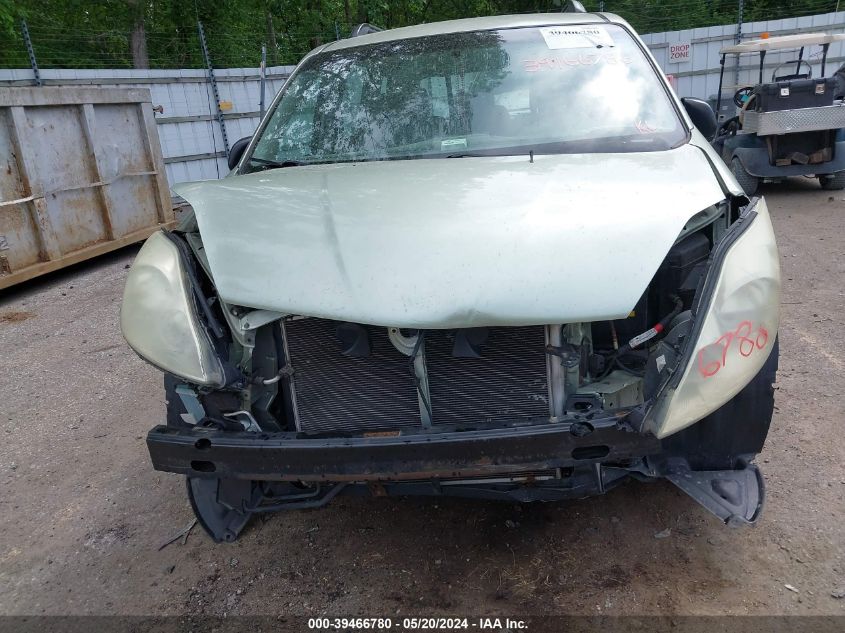 2006 Toyota Sienna Ce VIN: 5TDZA23C76S550288 Lot: 39466780