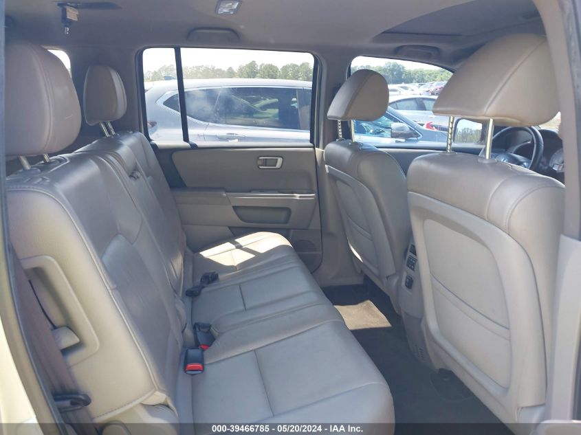 2012 Honda Pilot Ex-L VIN: 5FNYF3H55CB004151 Lot: 39466785