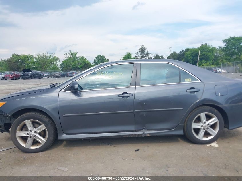 2012 Toyota Camry Se VIN: 4T1BF1FK8CU014985 Lot: 39466790