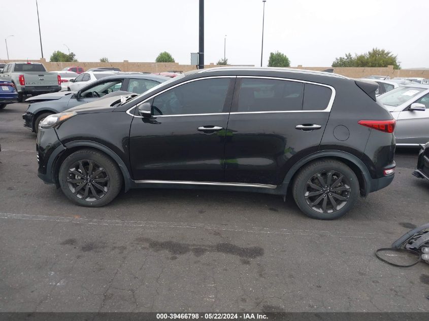 2018 Kia Sportage Ex VIN: KNDPN3AC5J7468695 Lot: 39466798