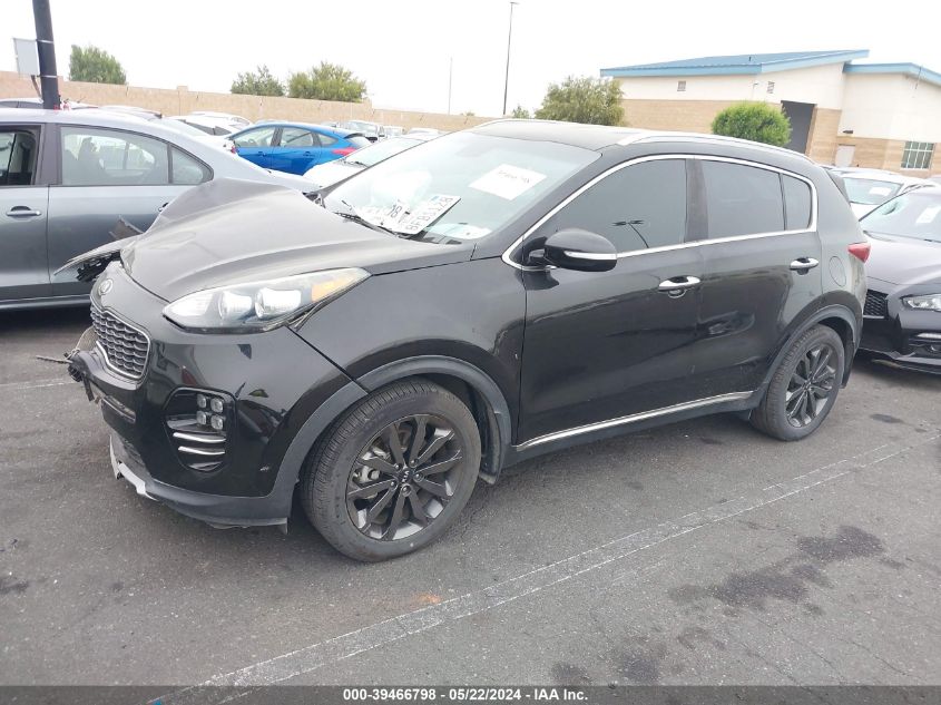 2018 Kia Sportage Ex VIN: KNDPN3AC5J7468695 Lot: 39466798