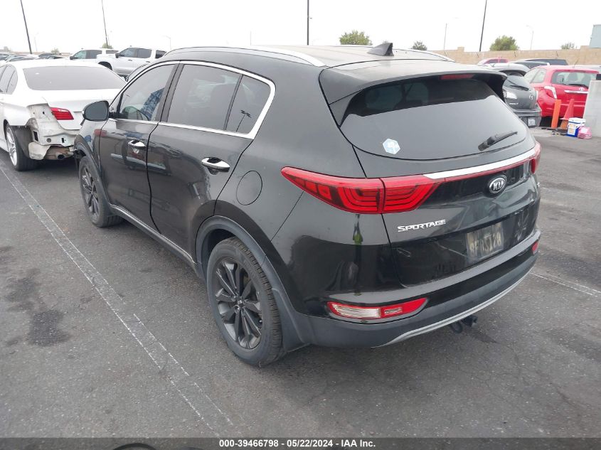 2018 Kia Sportage Ex VIN: KNDPN3AC5J7468695 Lot: 39466798