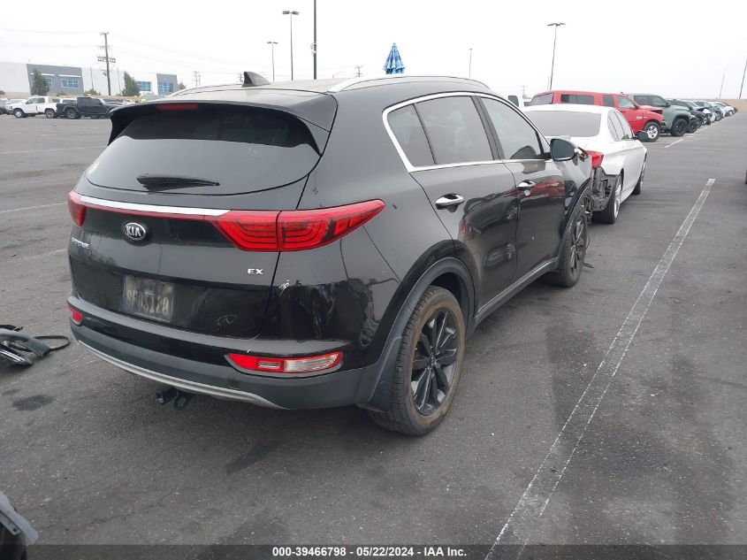 2018 Kia Sportage Ex VIN: KNDPN3AC5J7468695 Lot: 39466798