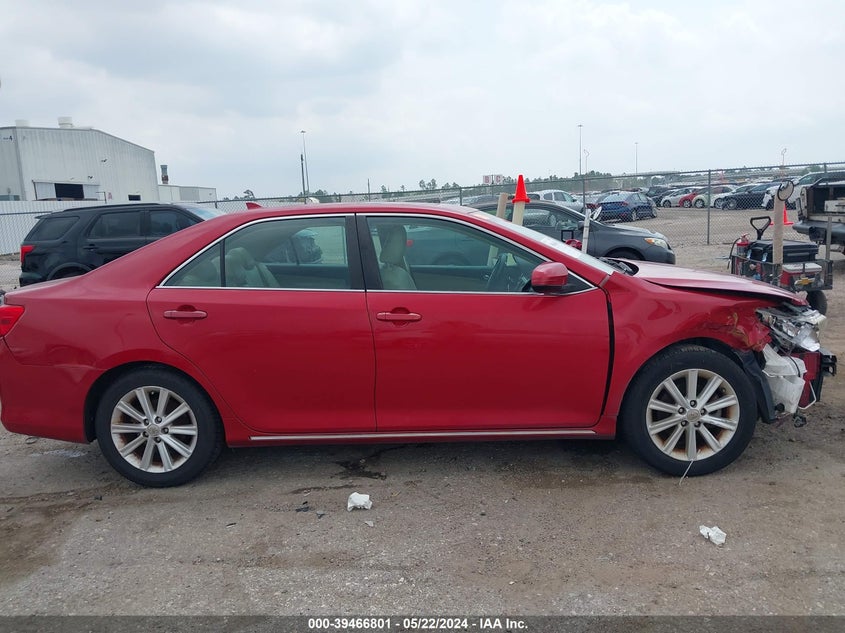 2012 Toyota Camry Xle V6 VIN: 4T1BK1FK7CU523302 Lot: 39466801