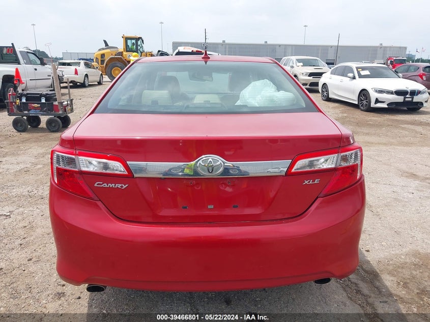 2012 Toyota Camry Xle V6 VIN: 4T1BK1FK7CU523302 Lot: 39466801