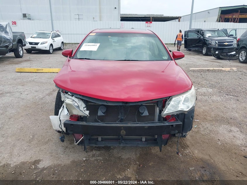 2012 Toyota Camry Xle V6 VIN: 4T1BK1FK7CU523302 Lot: 39466801