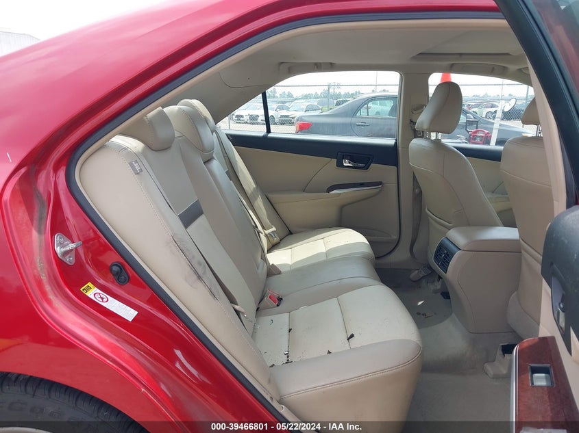 2012 Toyota Camry Xle V6 VIN: 4T1BK1FK7CU523302 Lot: 39466801