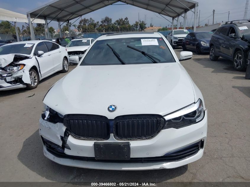 2019 BMW 540I I VIN: WBAJE5C52KBM76992 Lot: 39466802