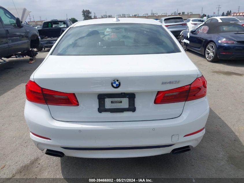 2019 BMW 540I VIN: WBAJE5C52KBM76992 Lot: 39466802