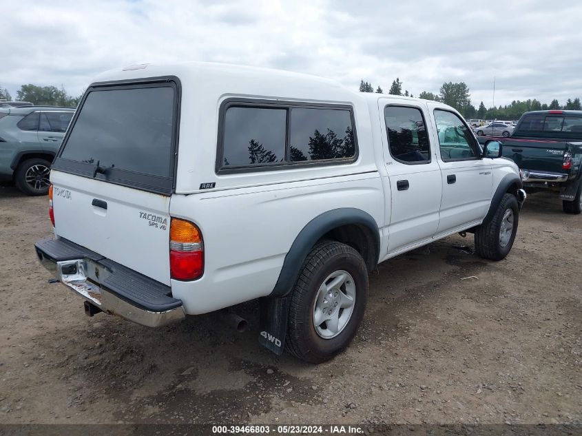 2002 Toyota Tacoma Base V6 VIN: 5TEHN72N02Z101984 Lot: 39466803