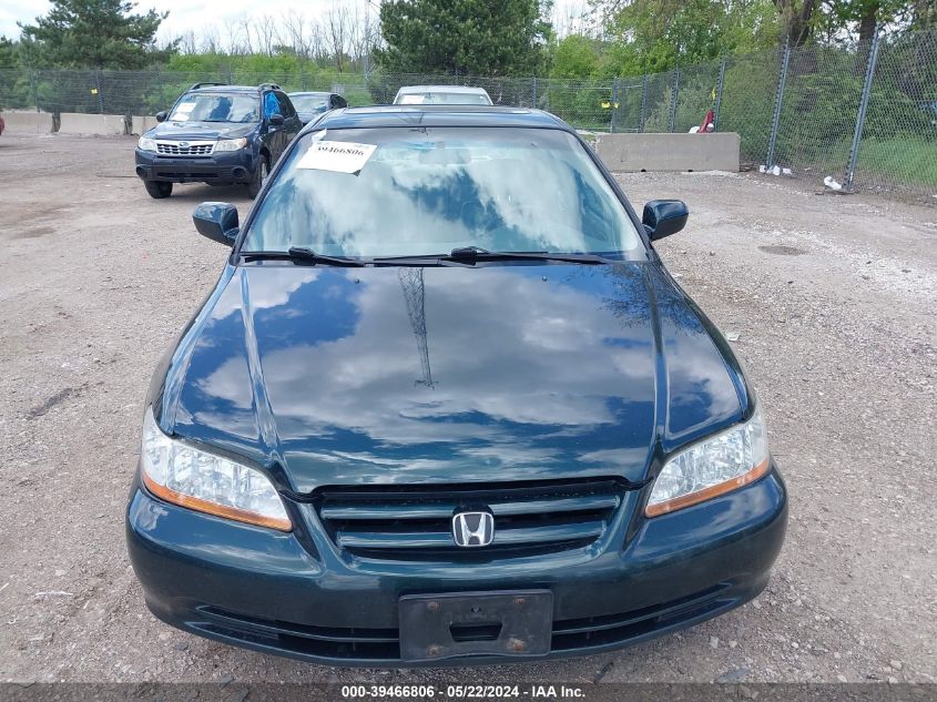 2001 Honda Accord 2.3 Ex VIN: JHMCG56621C010254 Lot: 39466806