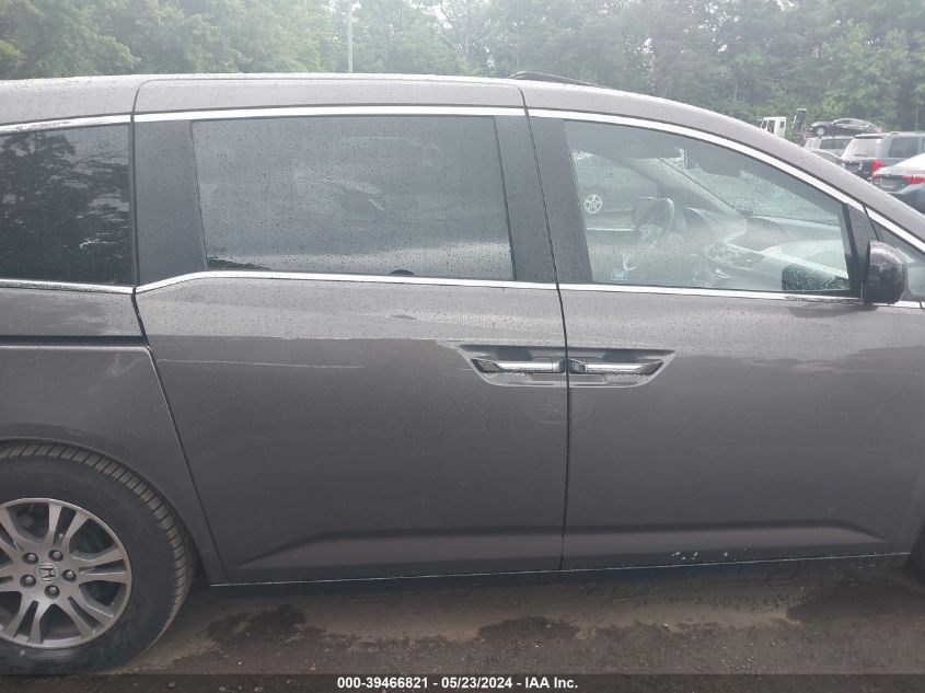 2012 Honda Odyssey Ex-L VIN: 5FNRL5H63CB006496 Lot: 39466821