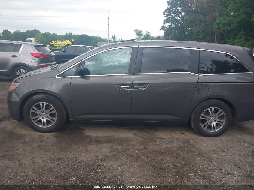 2012 Honda Odyssey Ex-L VIN: 5FNRL5H63CB006496 Lot: 39466821