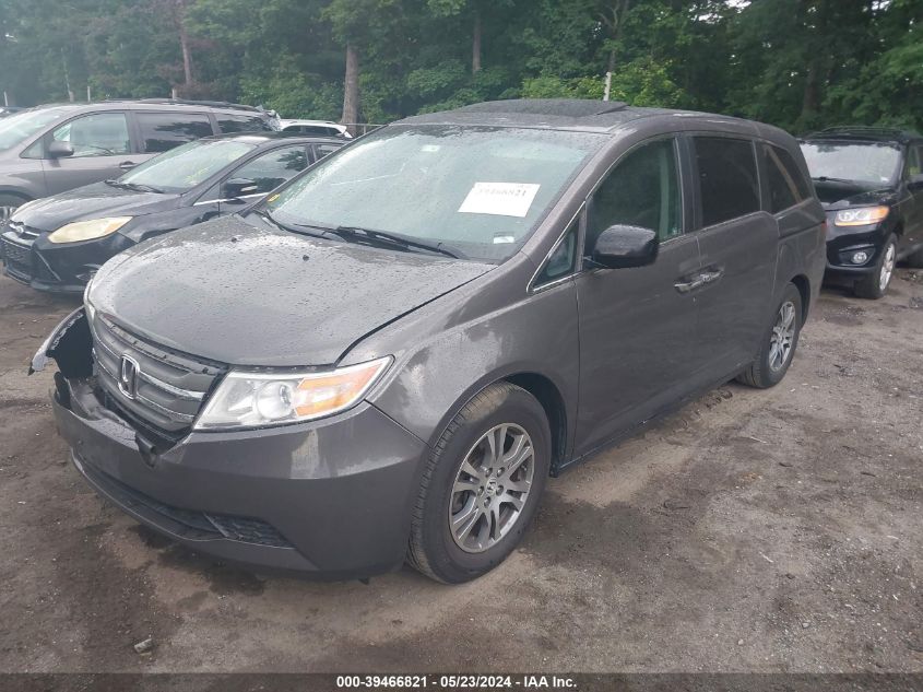 2012 Honda Odyssey Ex-L VIN: 5FNRL5H63CB006496 Lot: 39466821