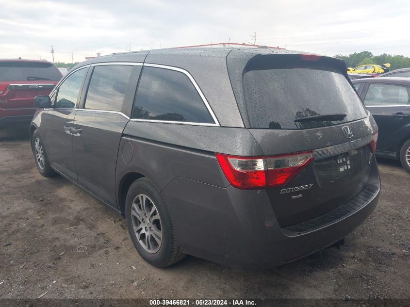 2012 Honda Odyssey Ex-L VIN: 5FNRL5H63CB006496 Lot: 39466821