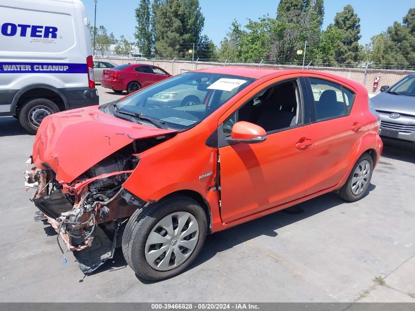 2014 Toyota Prius C Three VIN: JTDKDTB35E1062923 Lot: 39466828