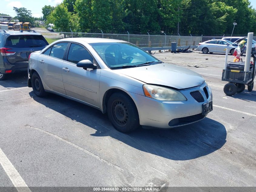 2007 Pontiac G6 Value Leader VIN: 1G2ZF58B074254629 Lot: 39466830