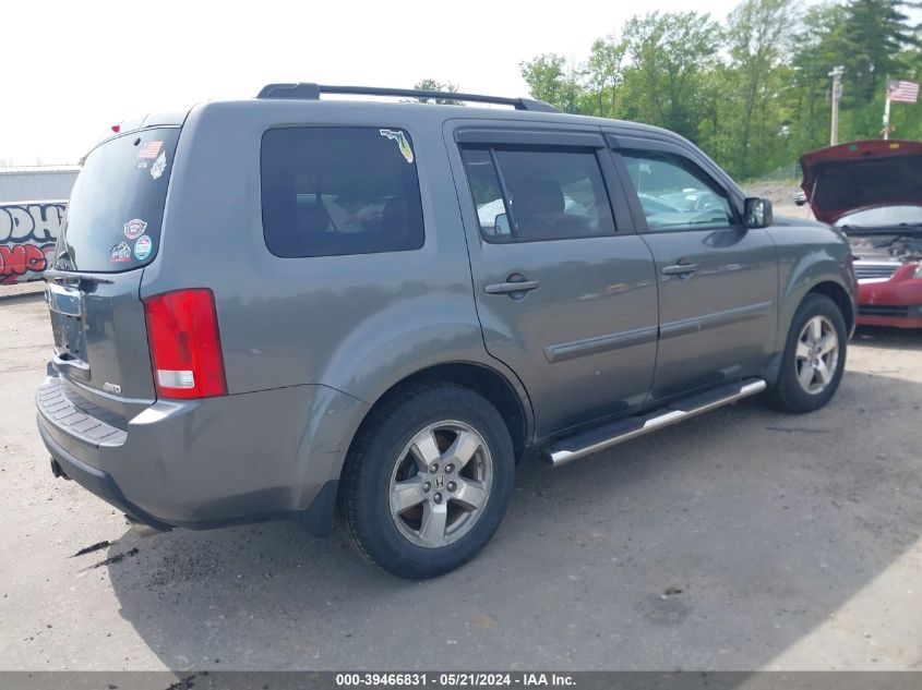 2011 Honda Pilot Ex-L VIN: 5FNYF4H78BB023010 Lot: 39466831