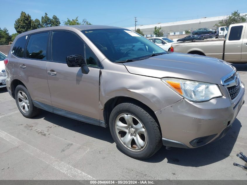 2015 Subaru Forester 2.5I VIN: JF2SJAAC9FH519435 Lot: 39466834