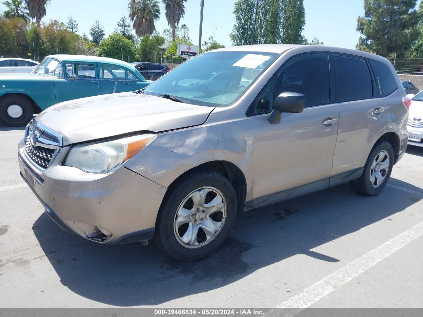 2015 Subaru Forester 2.5I VIN: JF2SJAAC9FH519435 Lot: 39466834