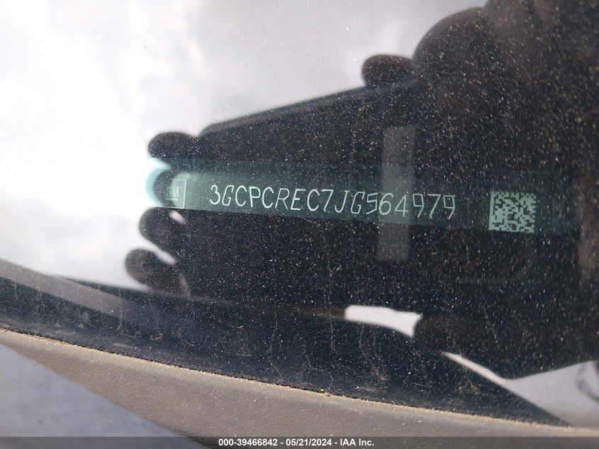 2018 CHEVROLET SILVERADO 1500 1LT - 3GCPCREC7JG564979