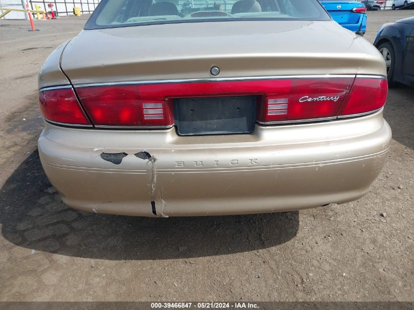 2004 Buick Century VIN: 2G4WS52J341328221 Lot: 39466847