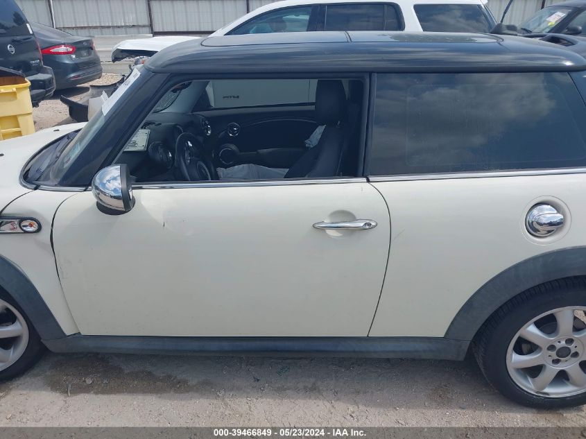 2009 Mini Cooper S VIN: WMWMF73519TW87109 Lot: 39466849