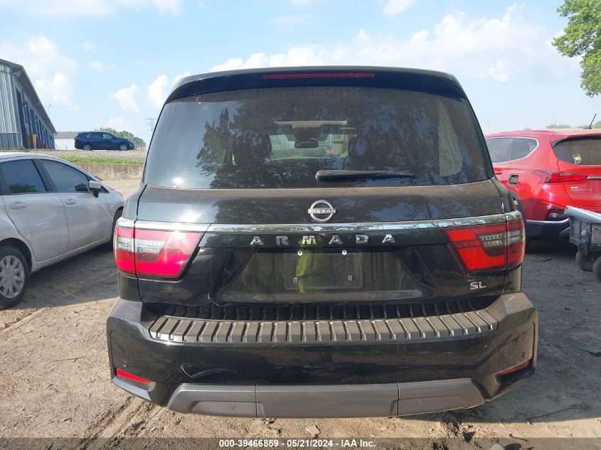 2021 Nissan Armada Sl 4Wd VIN: JN8AY2BB3M9791668 Lot: 39466859