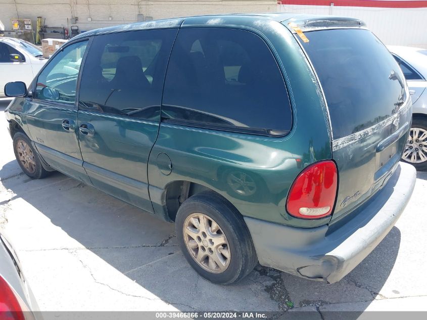 1999 Plymouth Voyager Se VIN: 2P4GP45G1XR124510 Lot: 39466866