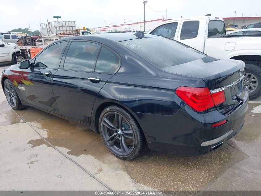 2010 BMW 750I VIN: WBAKA8C59ACY35586 Lot: 39466871